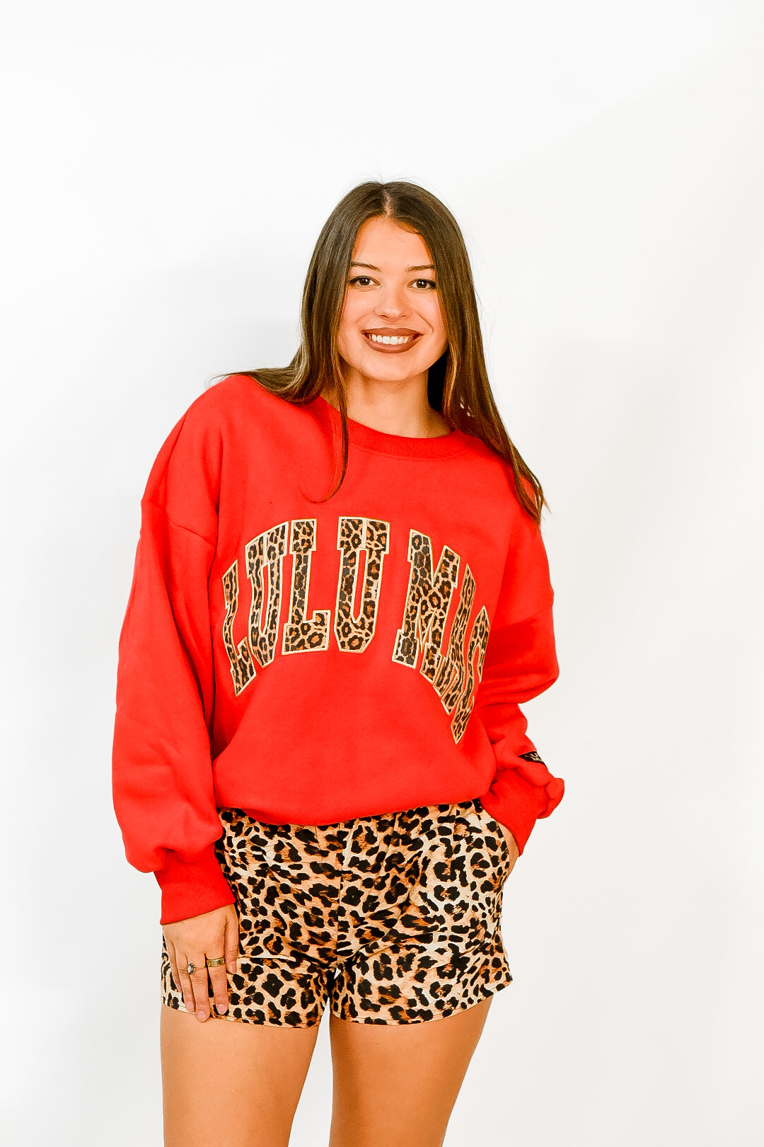 Lulu Mac Leopard Boxer Shorts