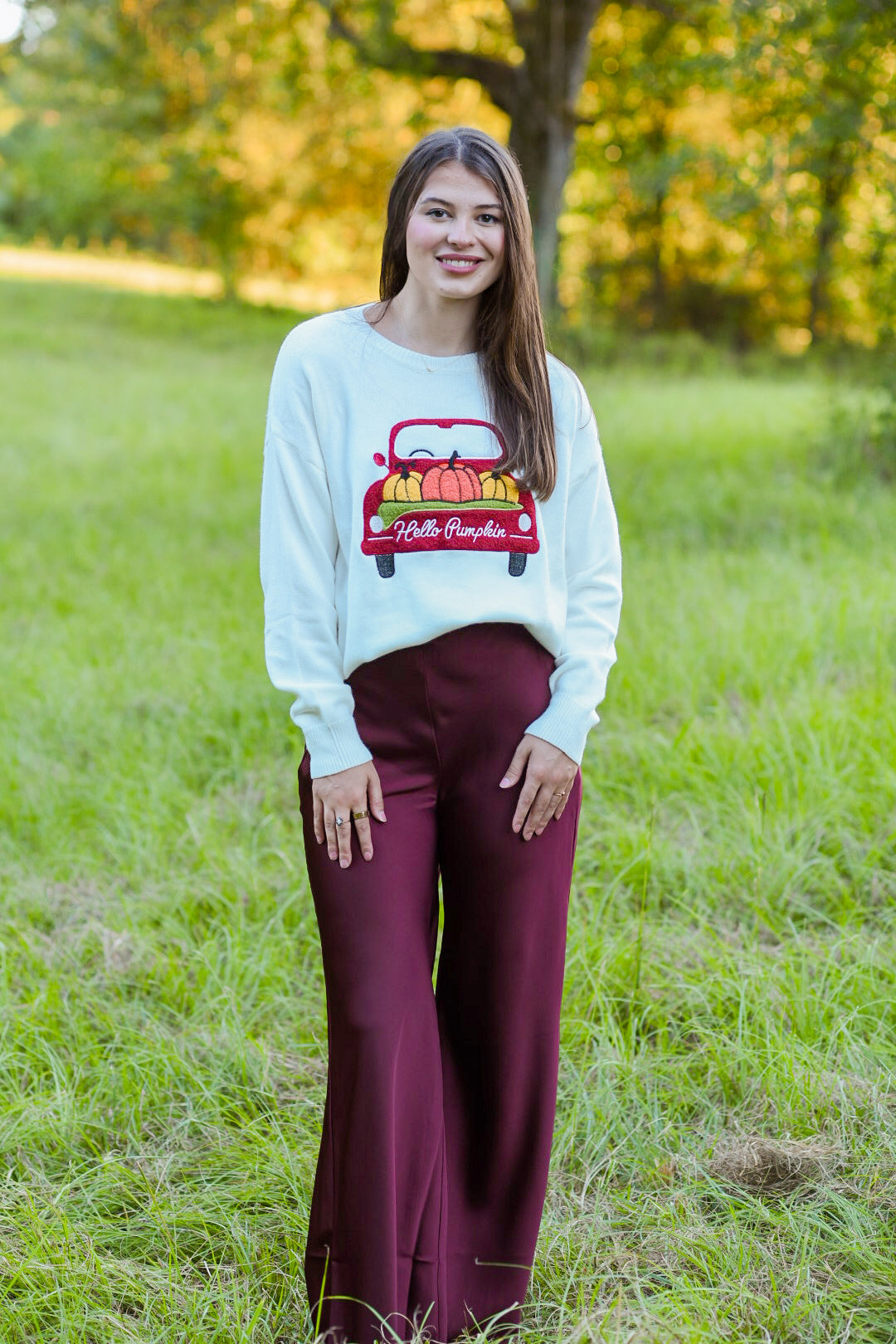 The Hello Pumpkin Sweater