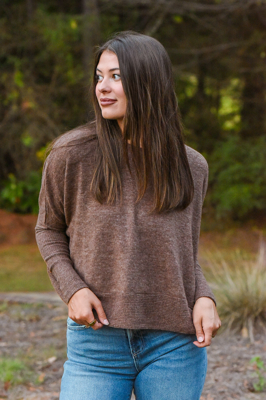 Mocha Dreams Lightweight Sweater