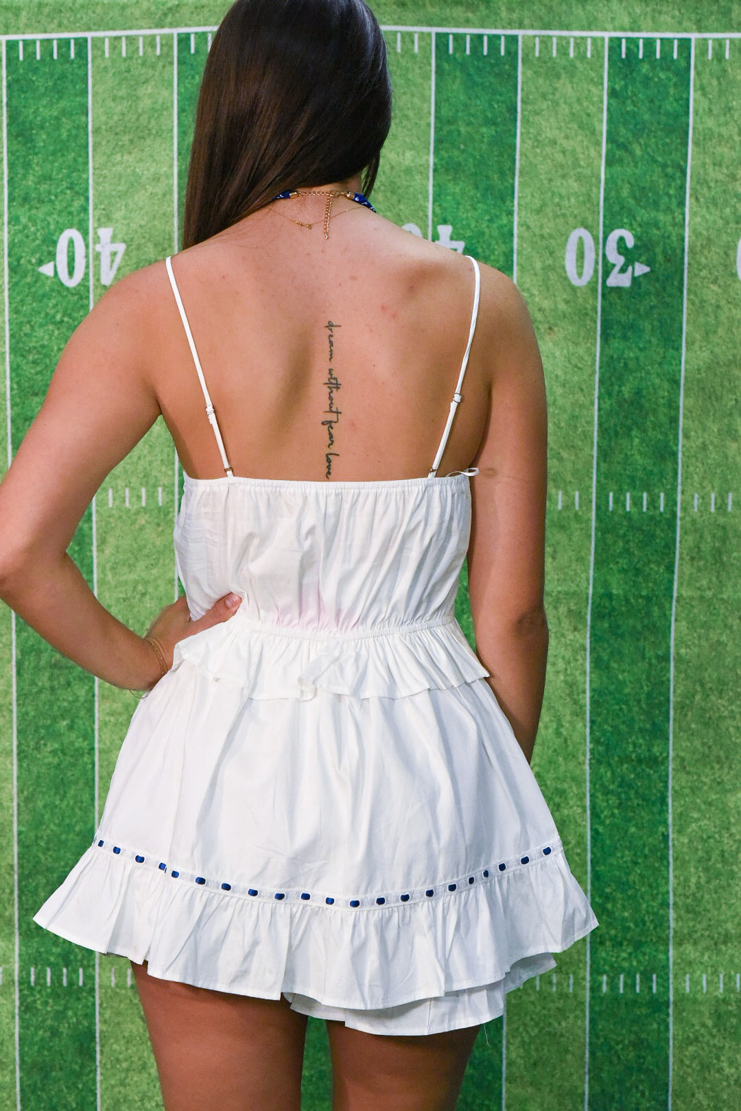 Blue Ribbon Beauty Romper