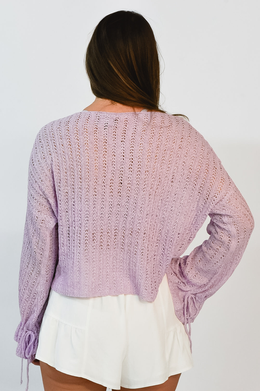 Lavender Skies Knit Sweater