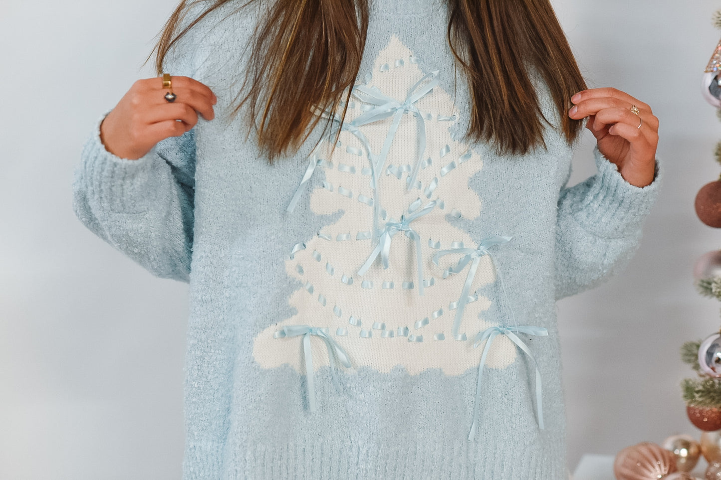Frosted Wonderland Tree Sweater