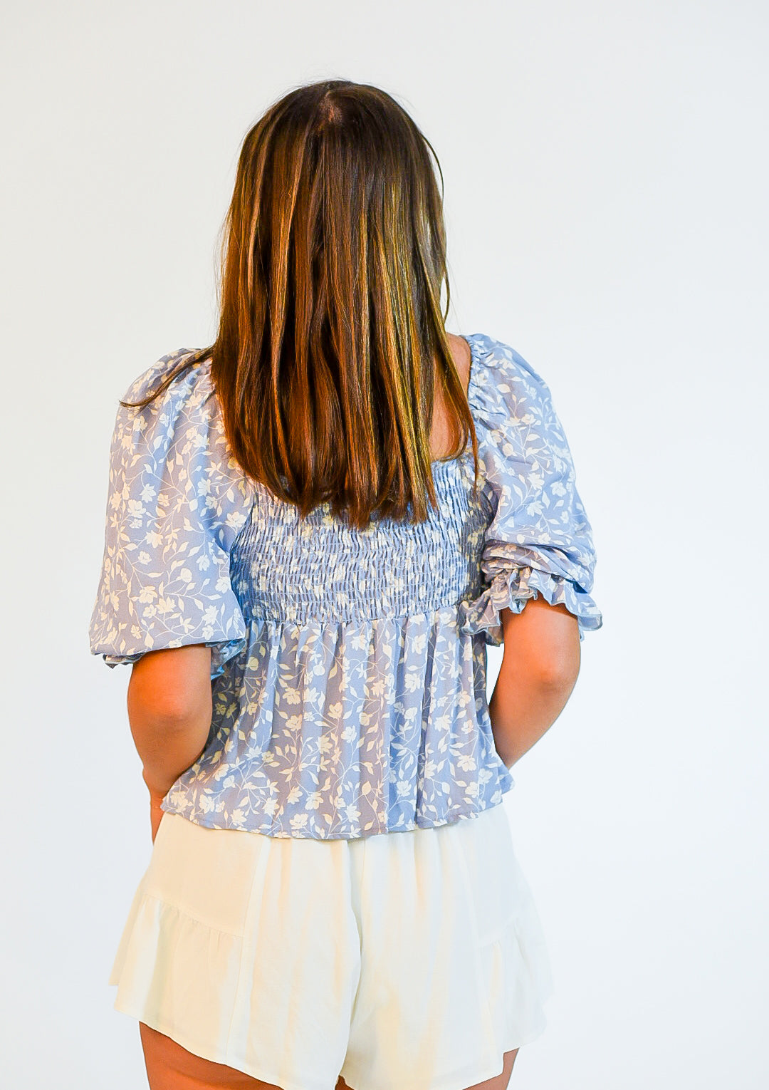 Blue Willow Romance Top