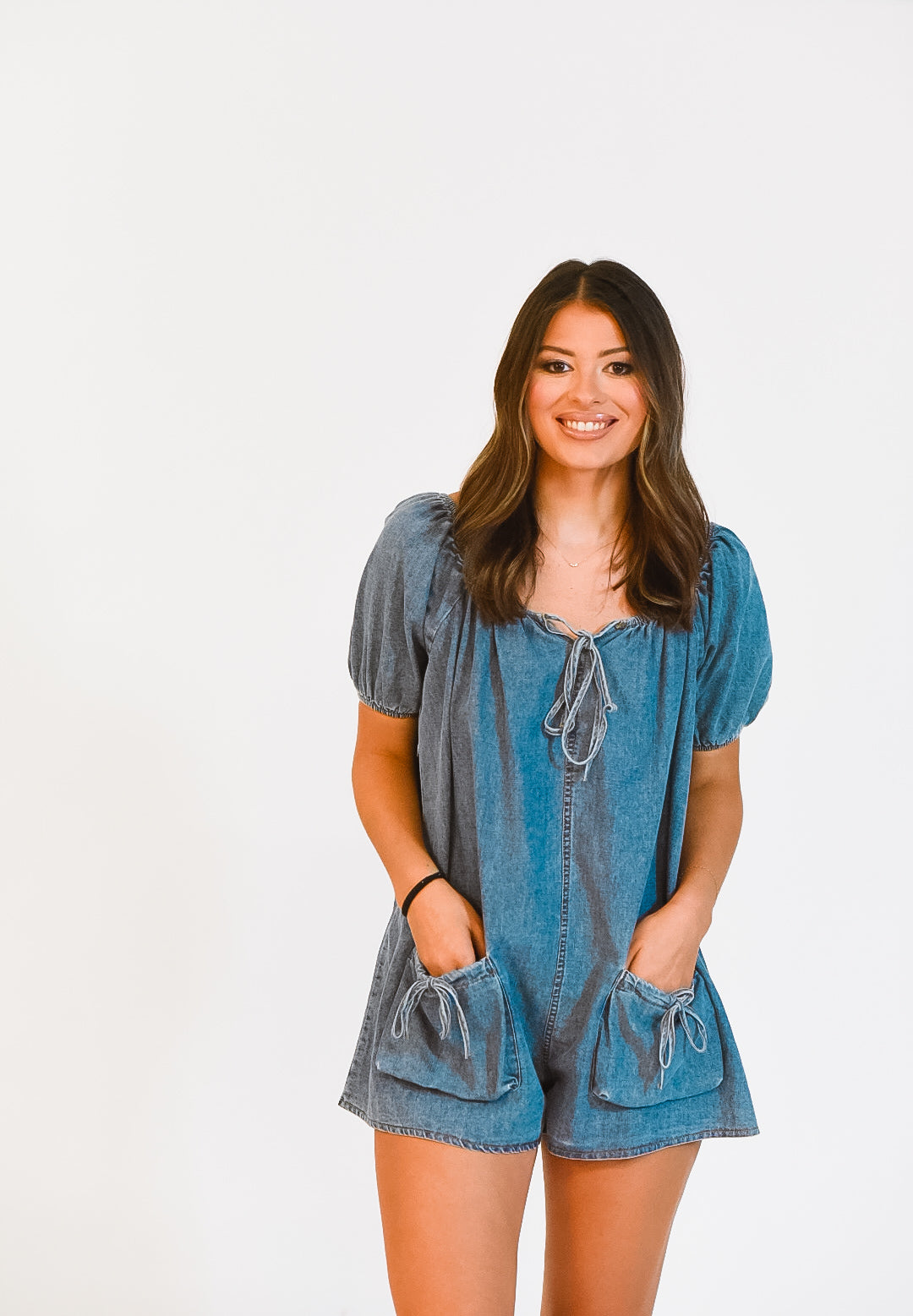 Denim Days Romper