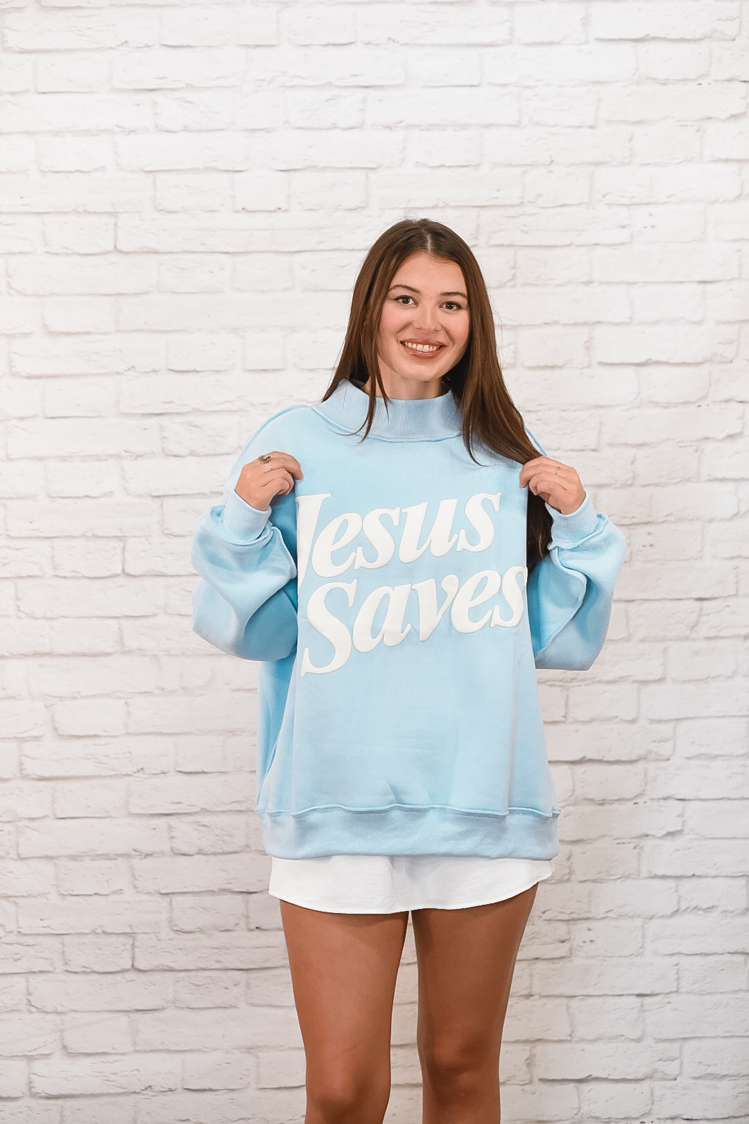 Saved by Grace Oversized Sweatshirt
