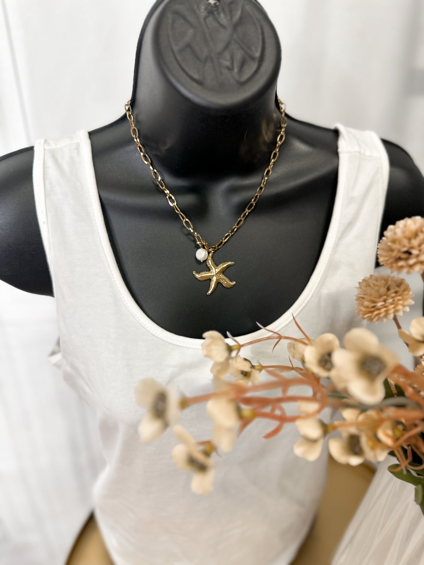 Coastal Star Charm Necklace