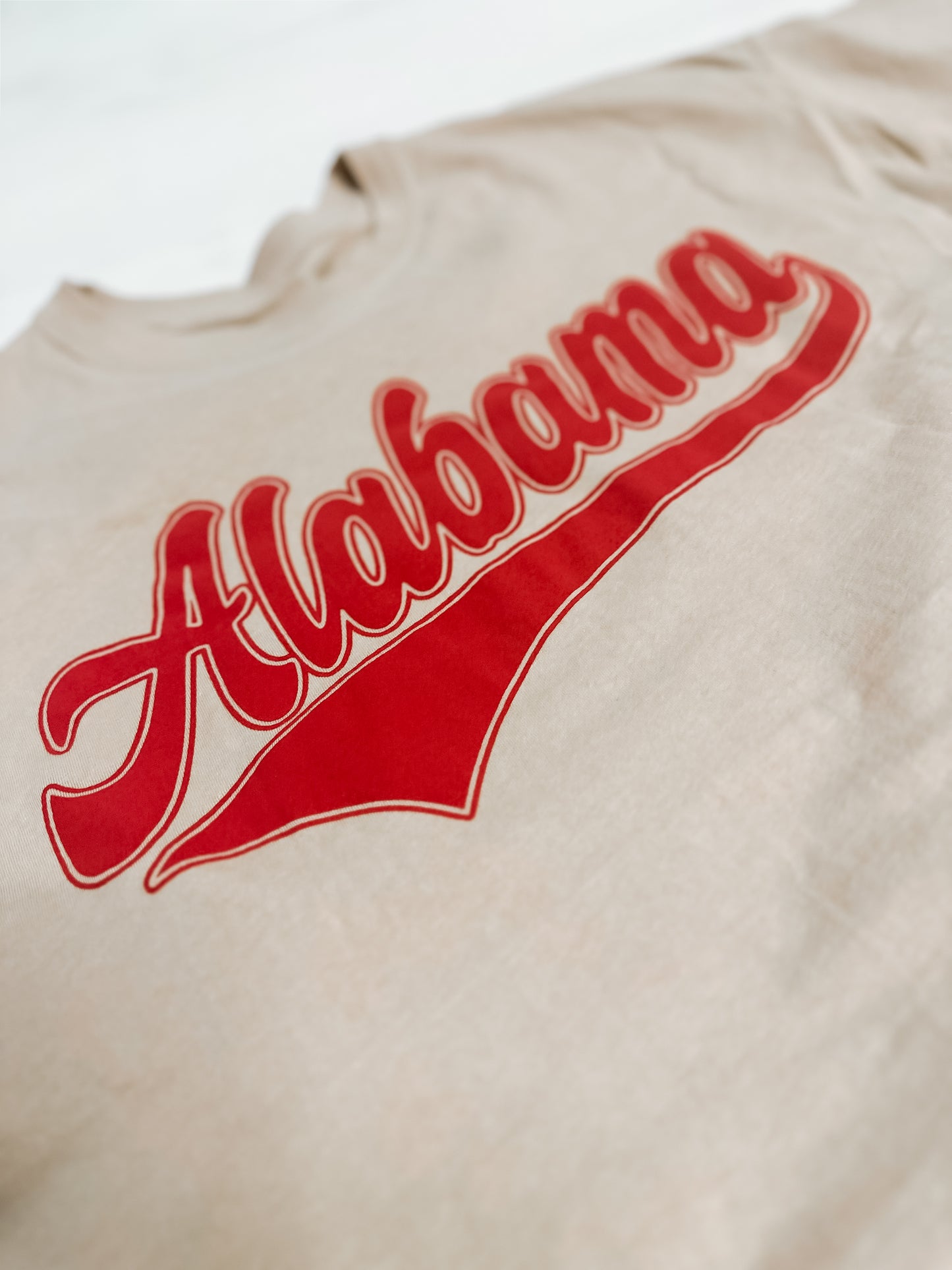 Alabama Vintage Script Tee