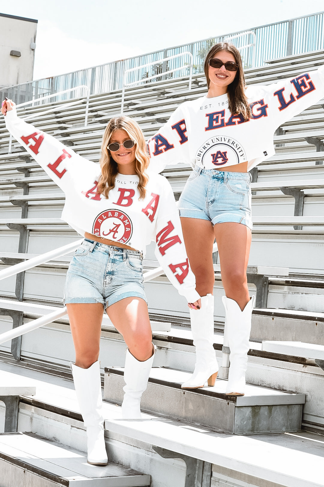 Alabama Crop Sweatshirt