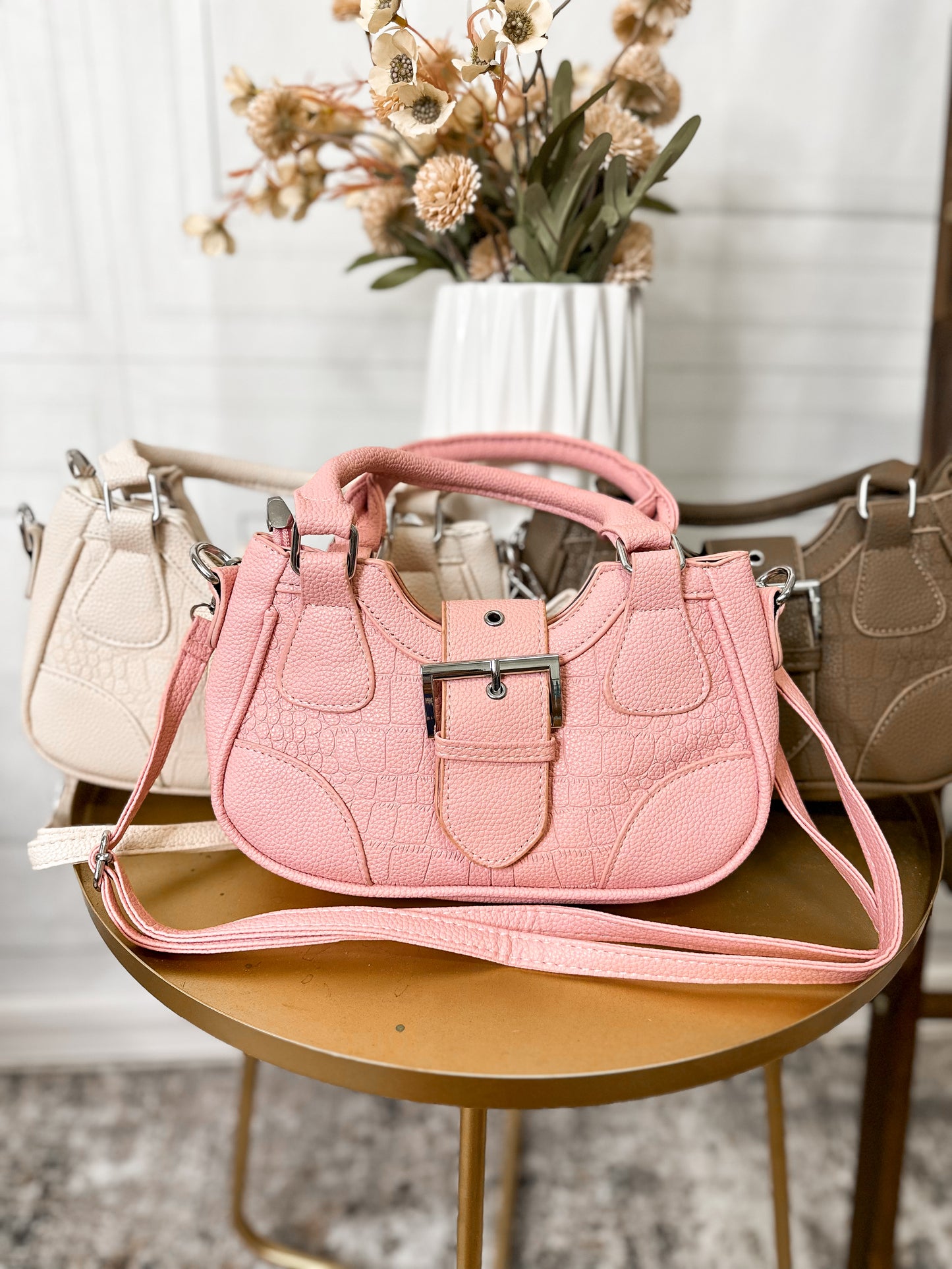 City Chic Buckle Crossbody Bag