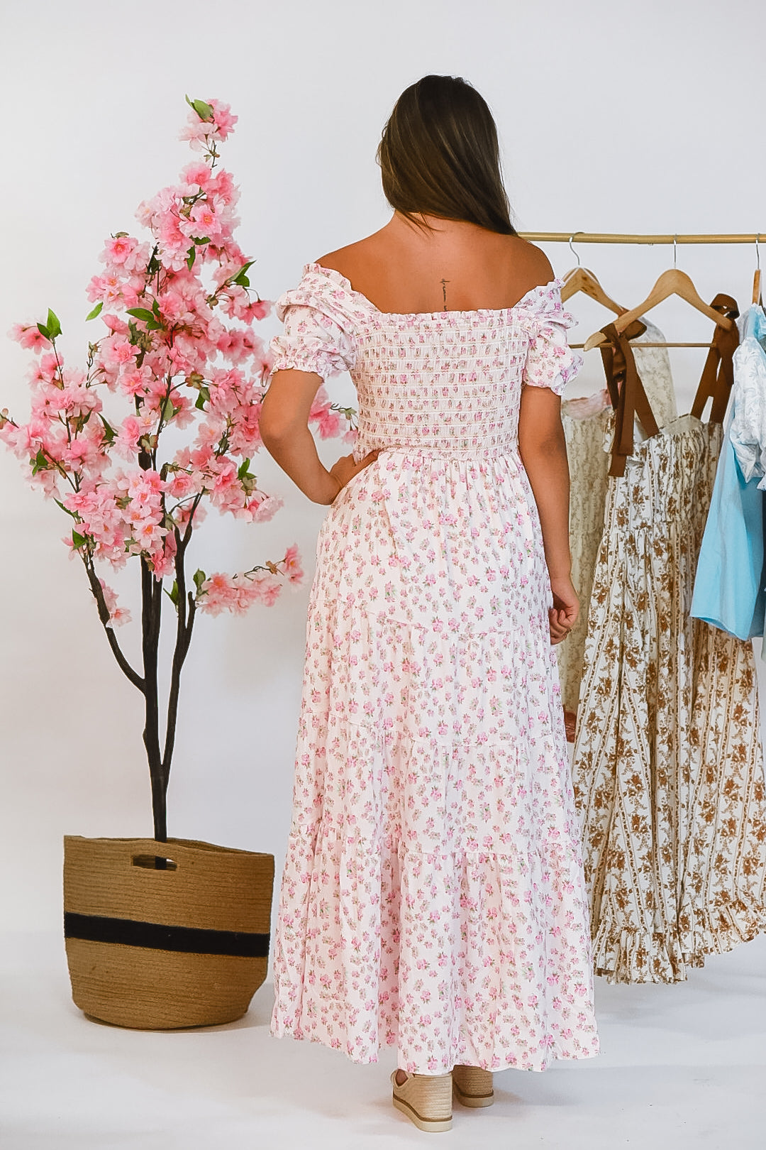 Blossom Belle Pink Floral Dress