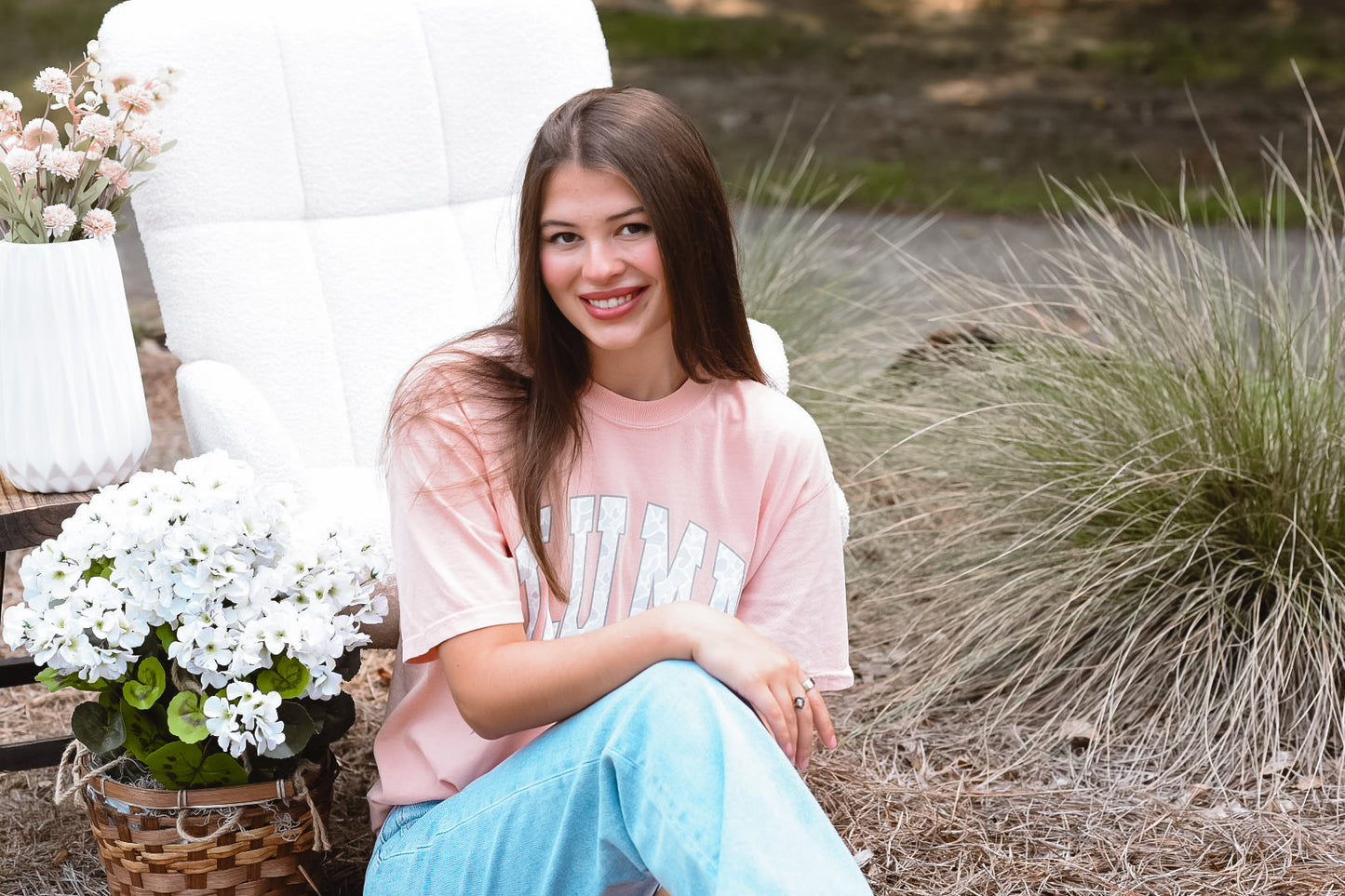 Lulu Mac Peachy Camo Tee