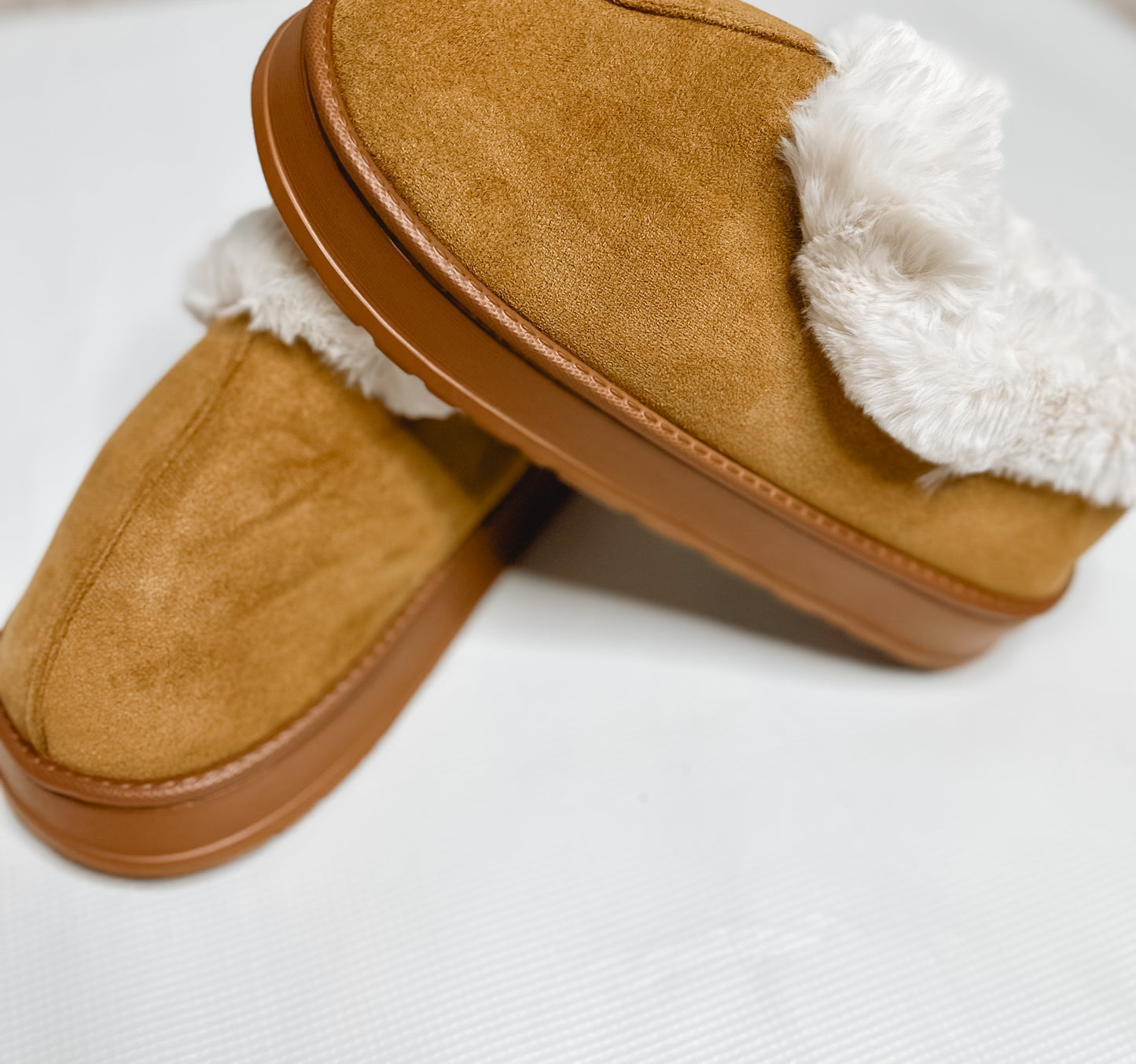 Snowbound Cozy Platform Slippers