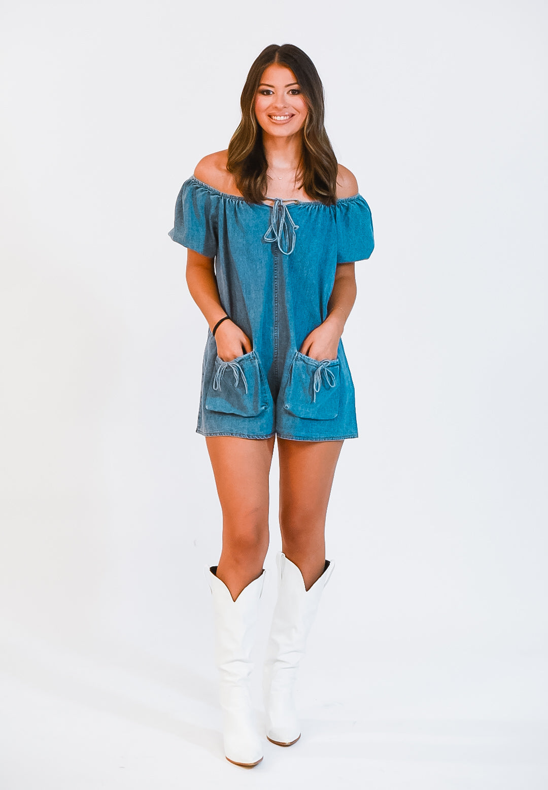 Denim Days Romper