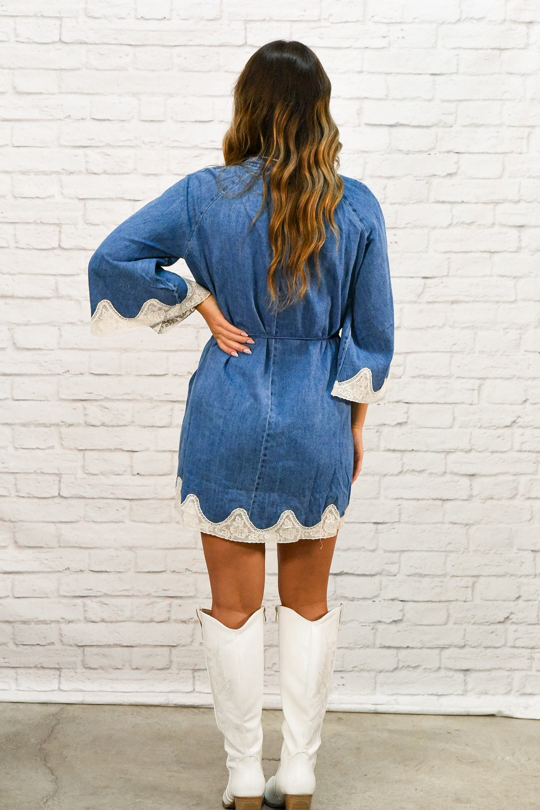 Coastal Charm Denim Dress