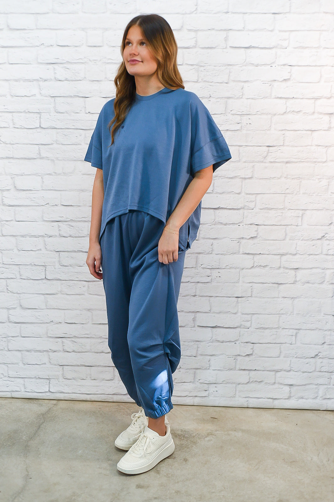 Coastal Breeze Oversized Lounge Pants Set