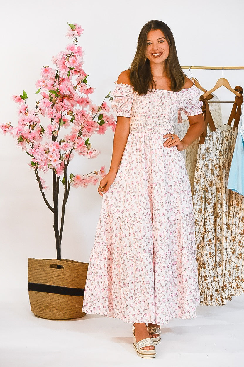 Blossom Belle Pink Floral Dress