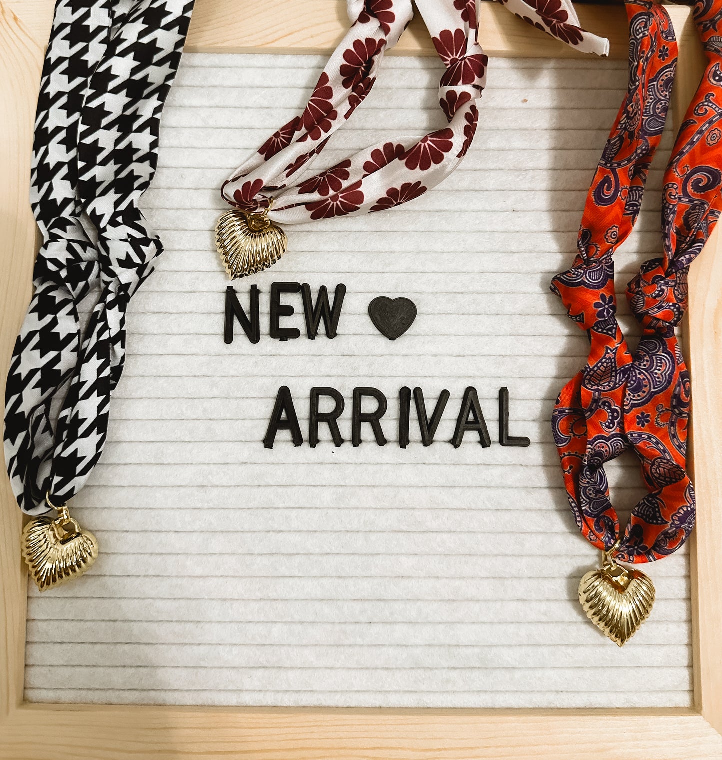 Caroline Hill Game Day Scarf Necklaces