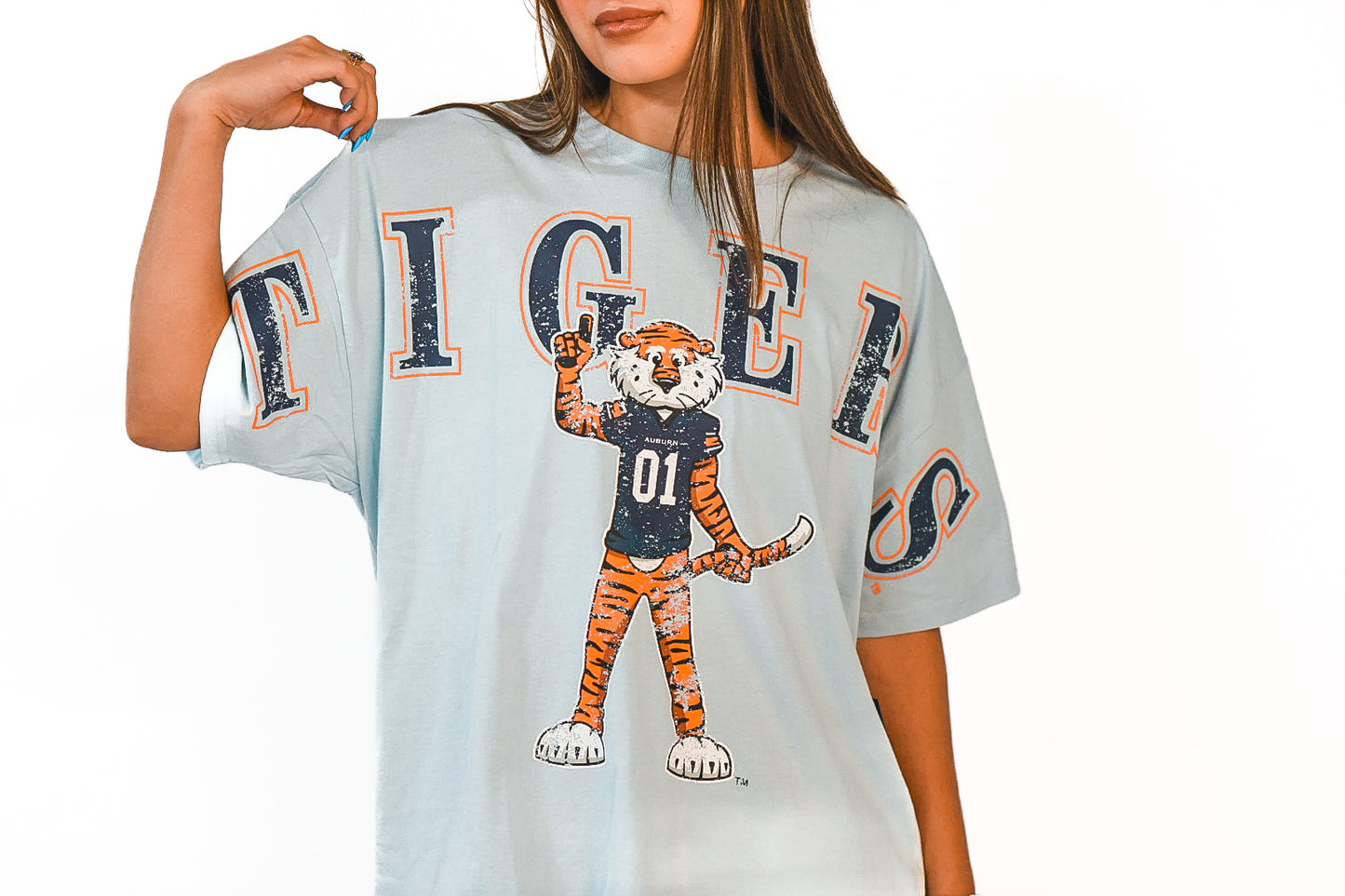 Auburn Tigers Oversized Tee