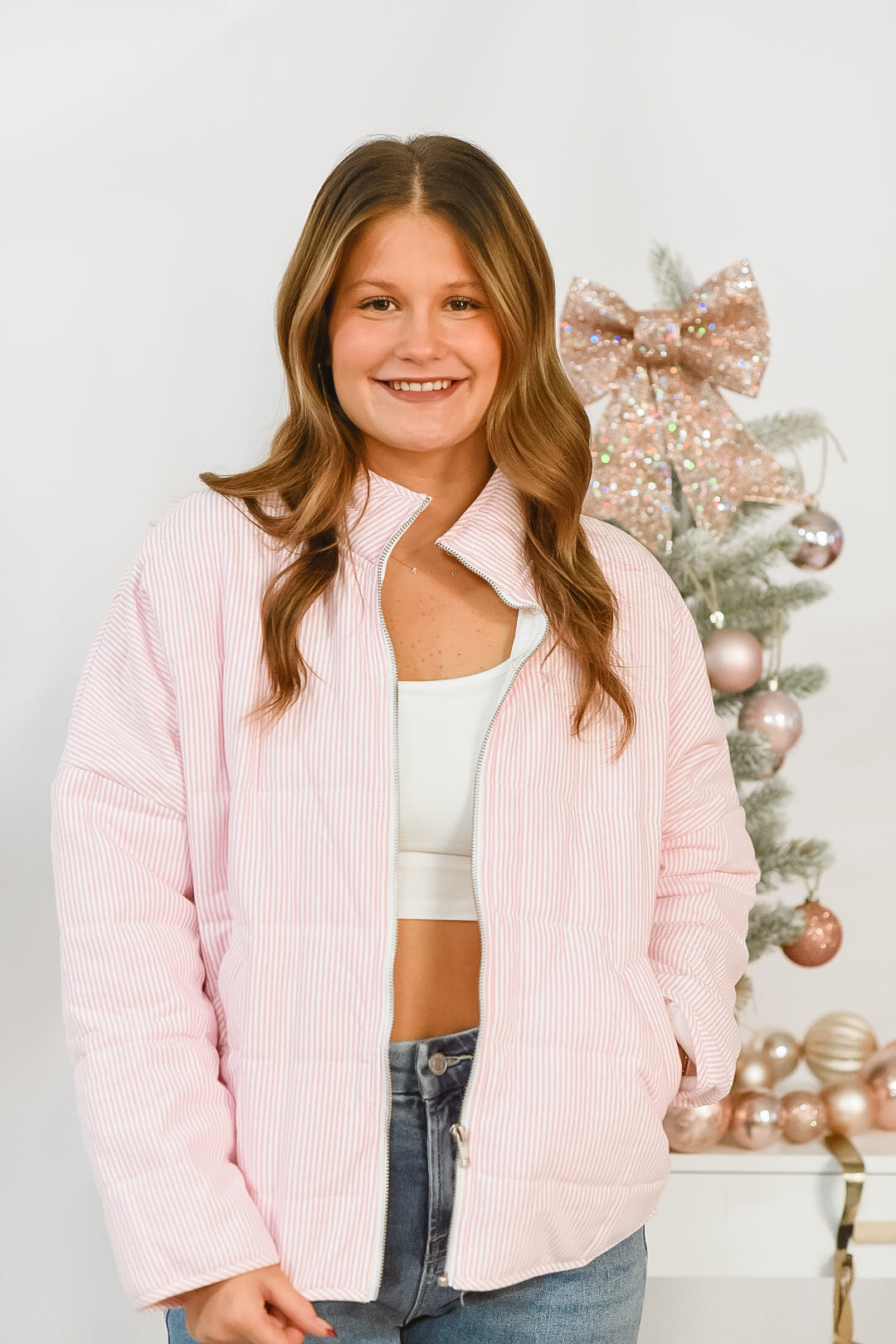 Pink Haze Quilted Jacket