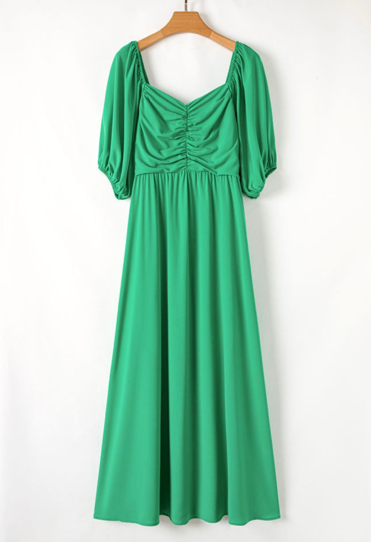 Glad You’re Here Green Plus Maxi Dress