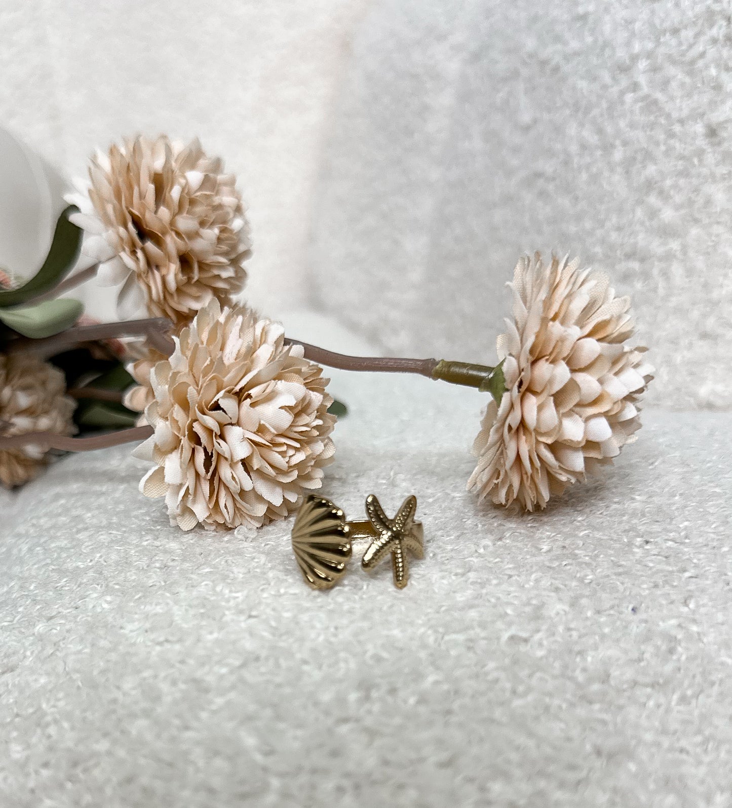 Coastal Duo Statement Ring