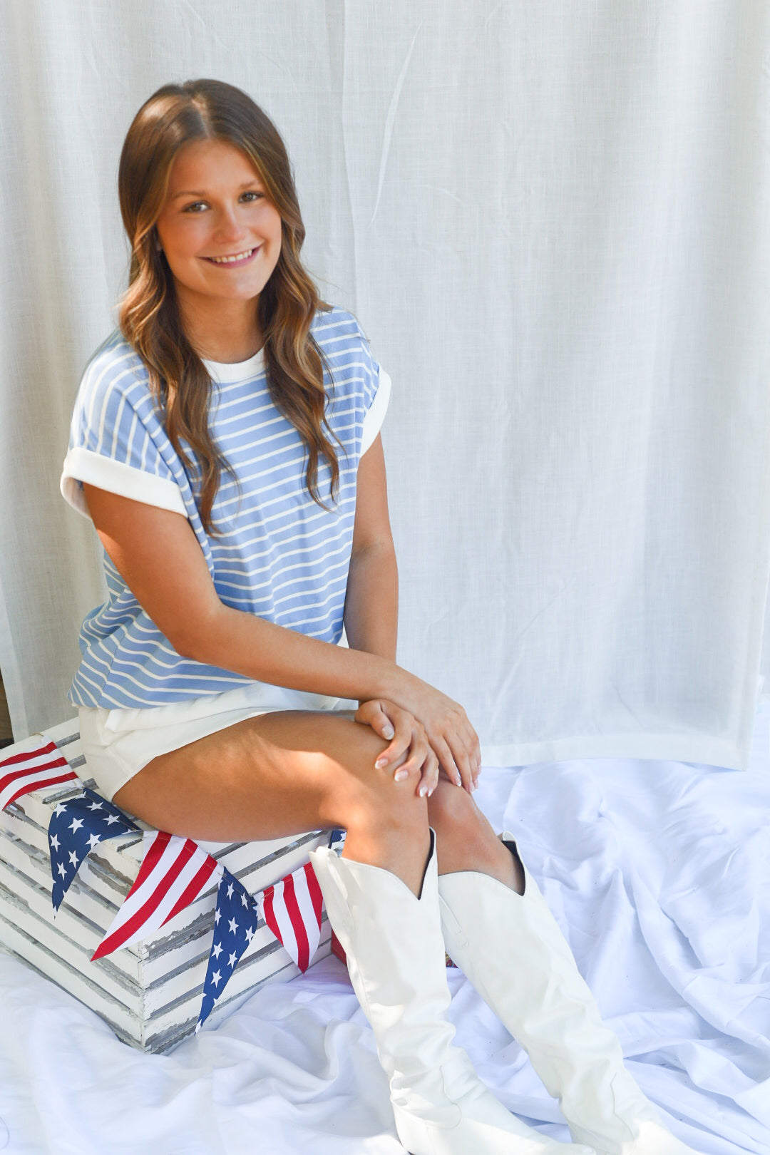 Seabreeze Stripe Tee