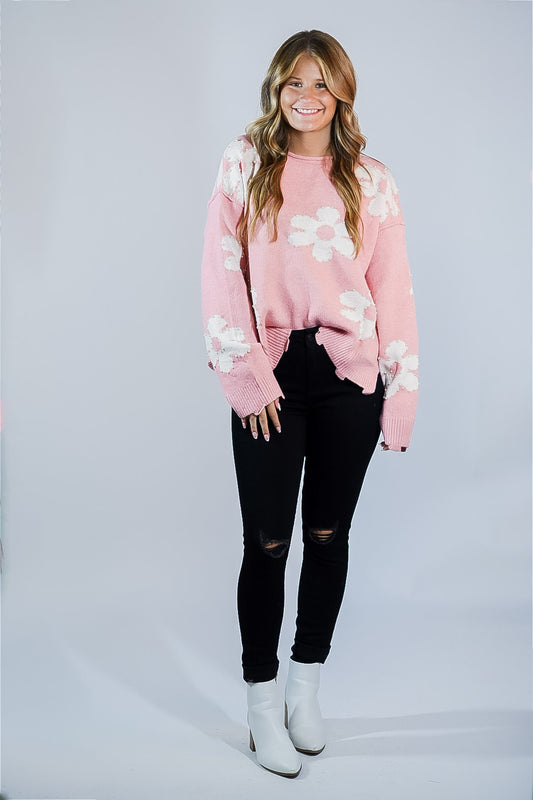 Dancing For Daisies Sweater