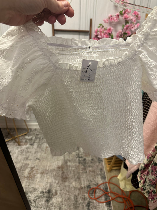 White Ivory Dreams Top
