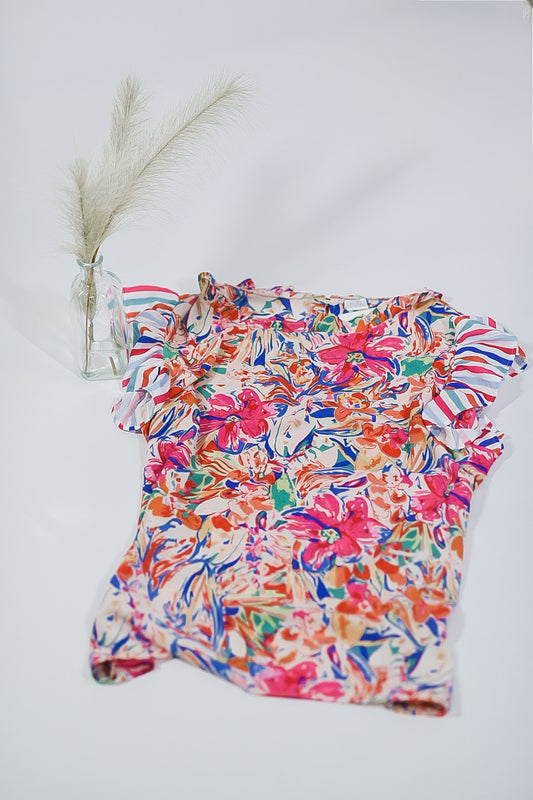 Floral Fantasy Top (Plus)
