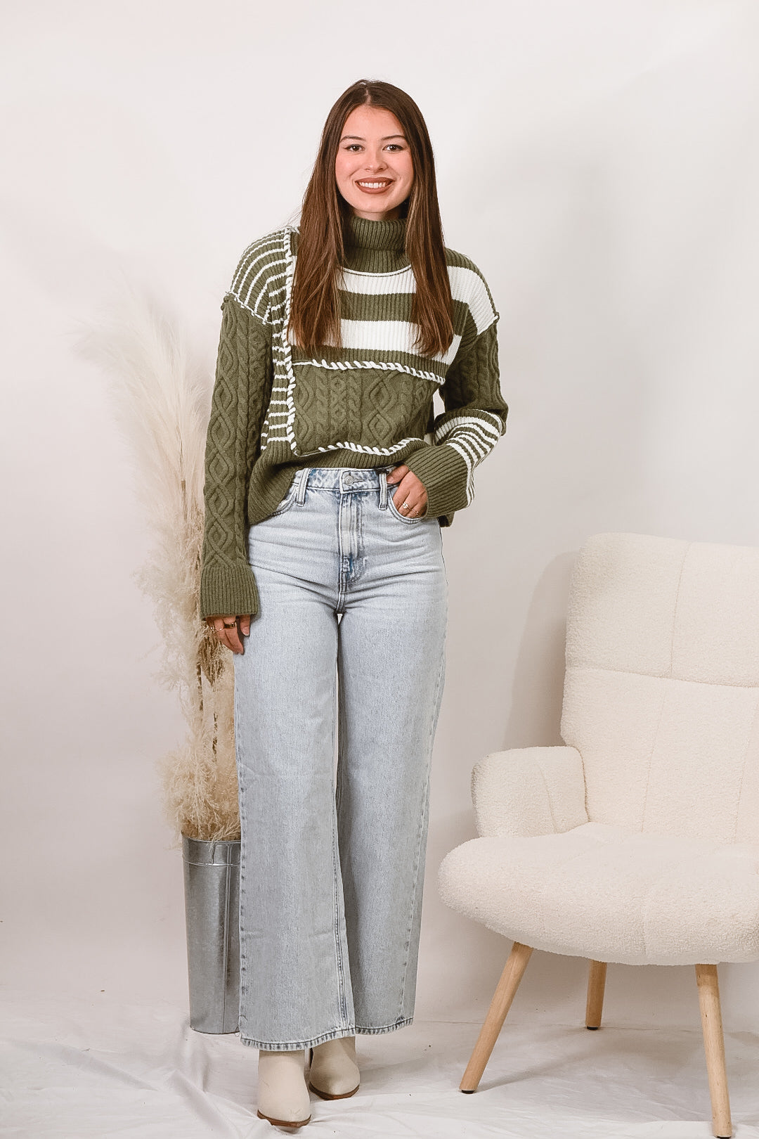 Stitched Together Chunky Knit