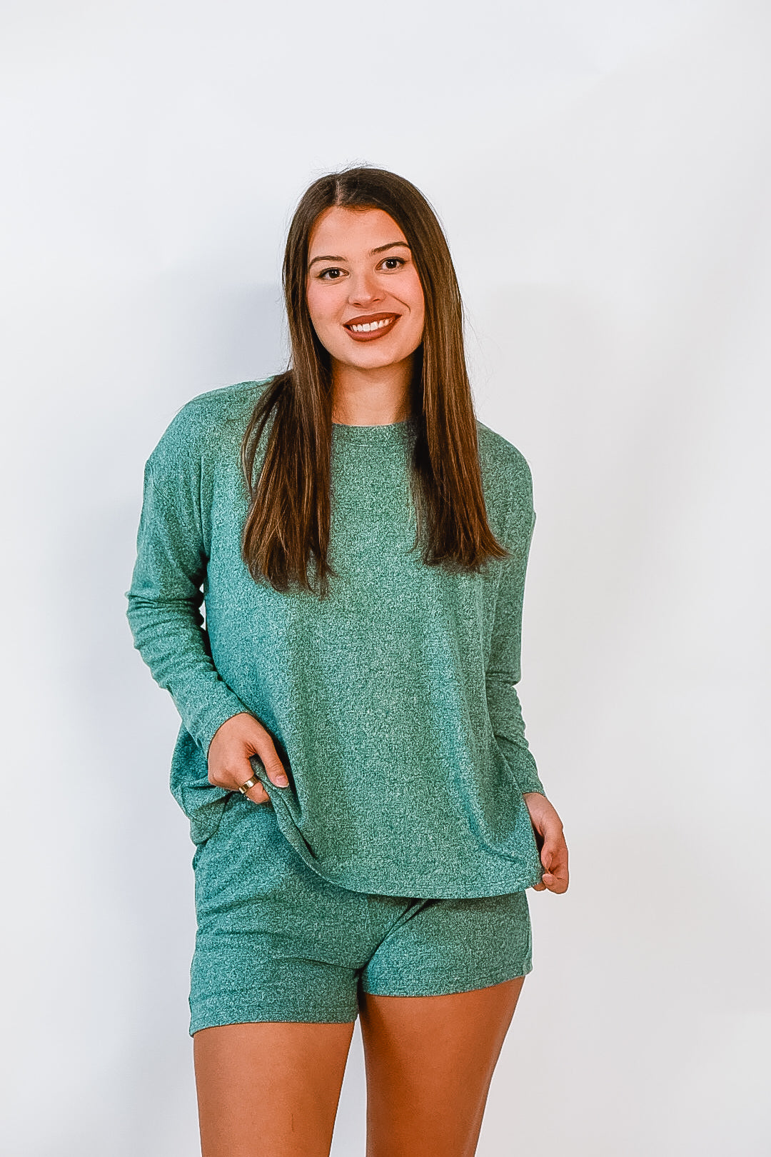 Cozy Luxe Lounge Set (Green)