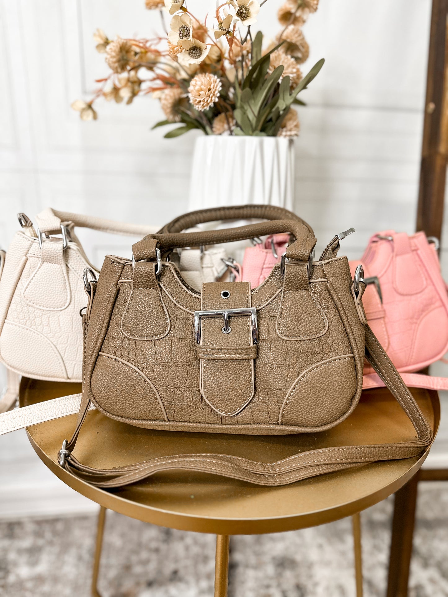 City Chic Buckle Crossbody Bag