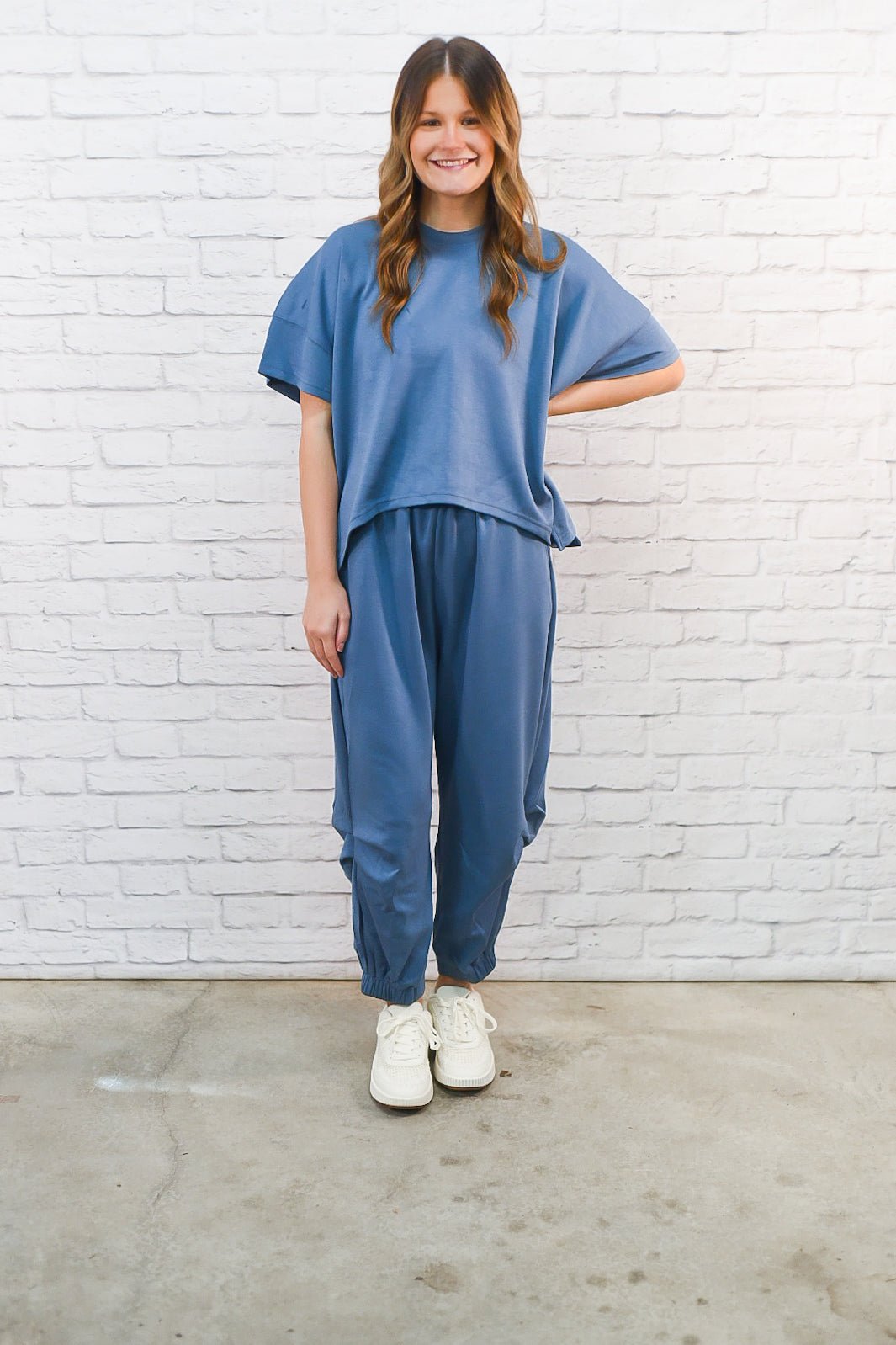 Coastal Breeze Oversized Lounge Pants Set