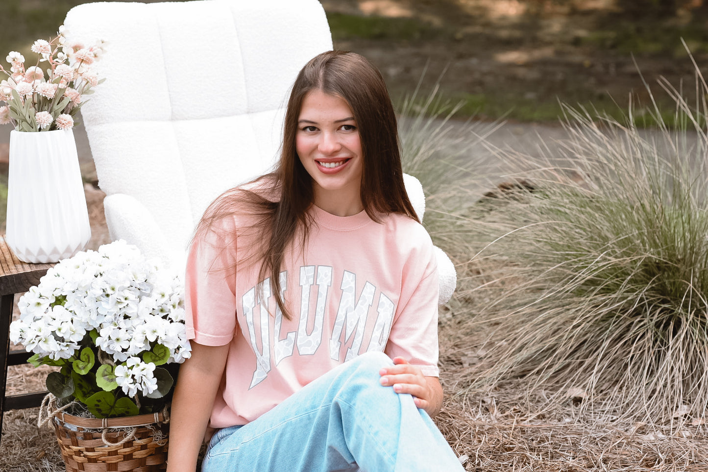 Lulu Mac Peachy Camo Tee