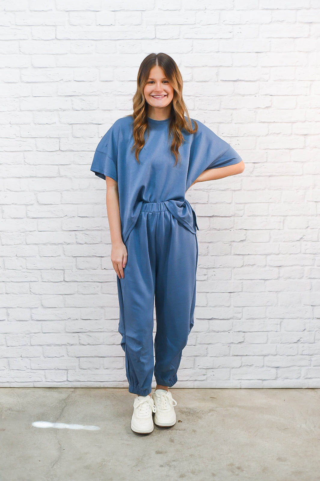Coastal Breeze Oversized Lounge Pants Set