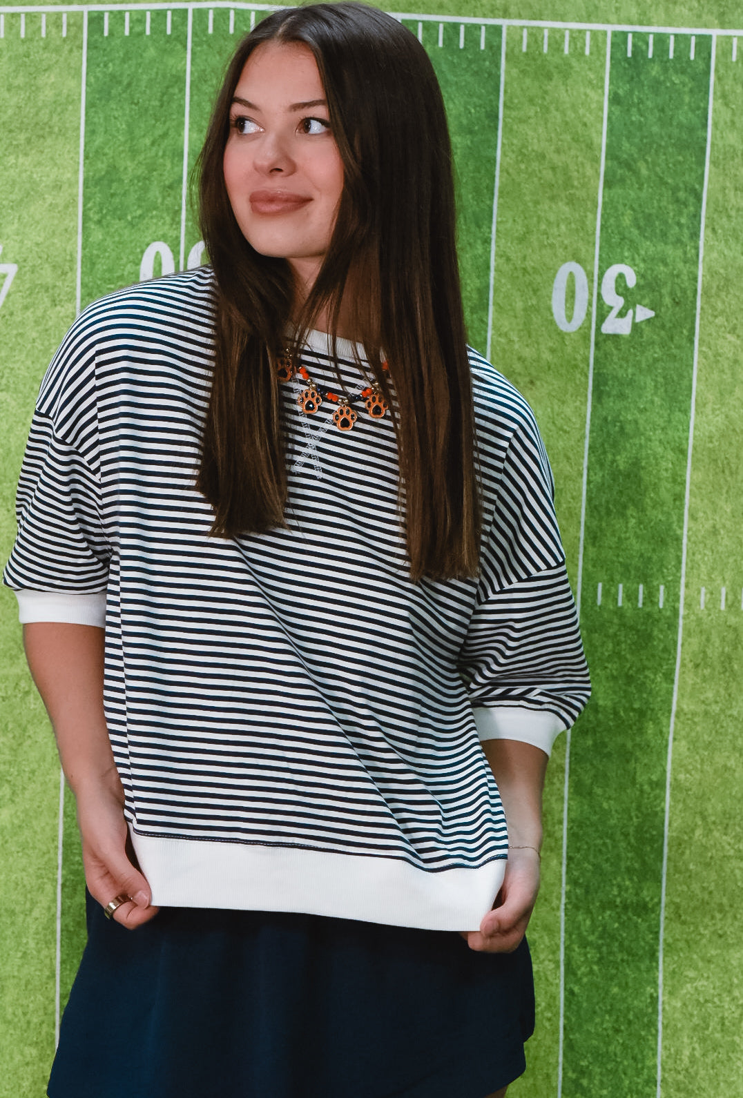 Saturday Stripes Pullover