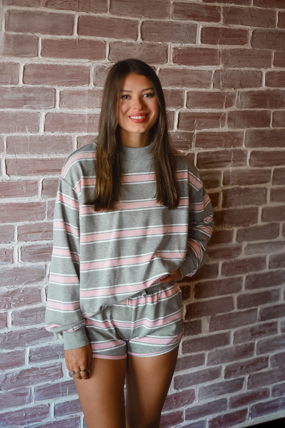 Blush & Heather Lounge Set