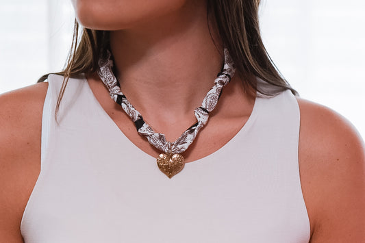 On My Own Scarf Necklaces