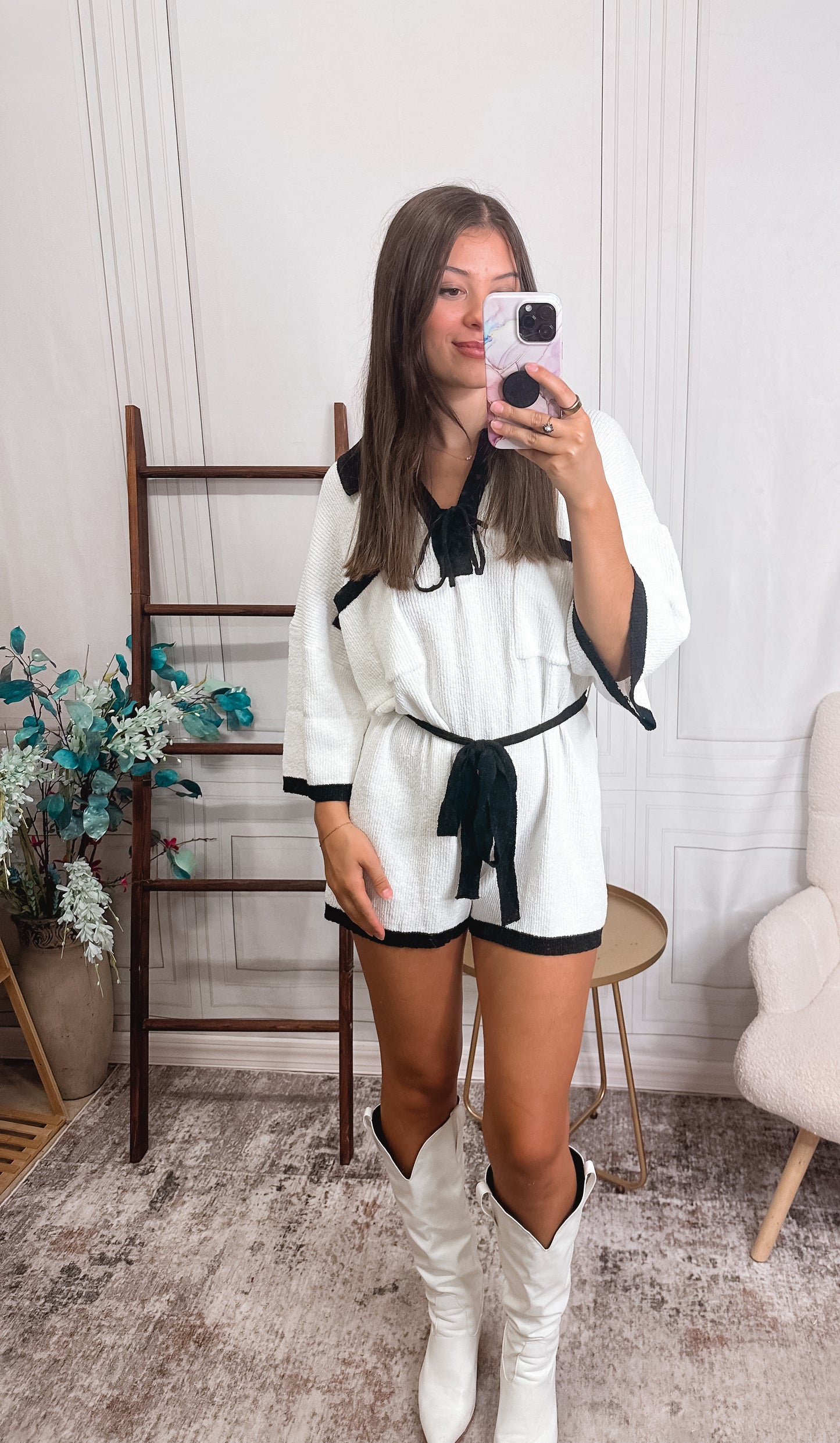 The Hampton Contrast Romper