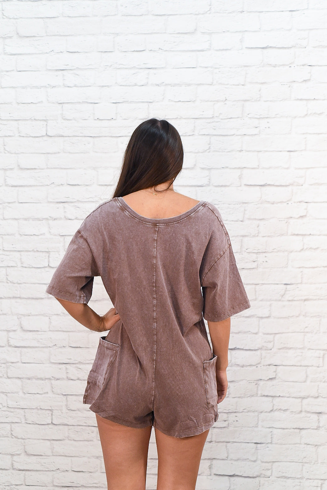 Mocha Mood Reversible Romper