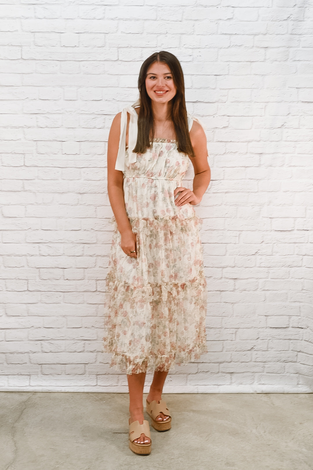 Whispering Wildflower Maxi Dress