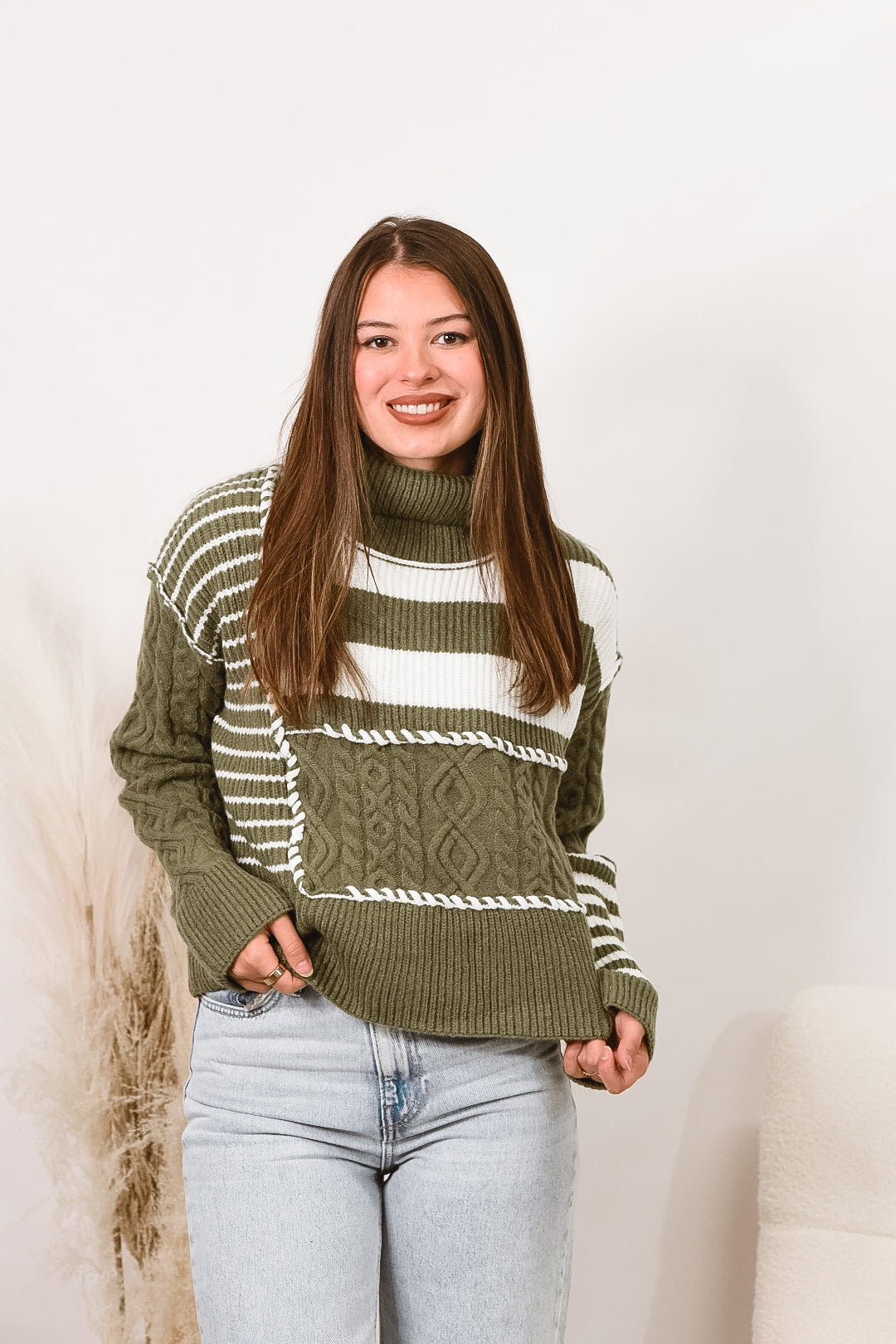 Stitched Together Chunky Knit