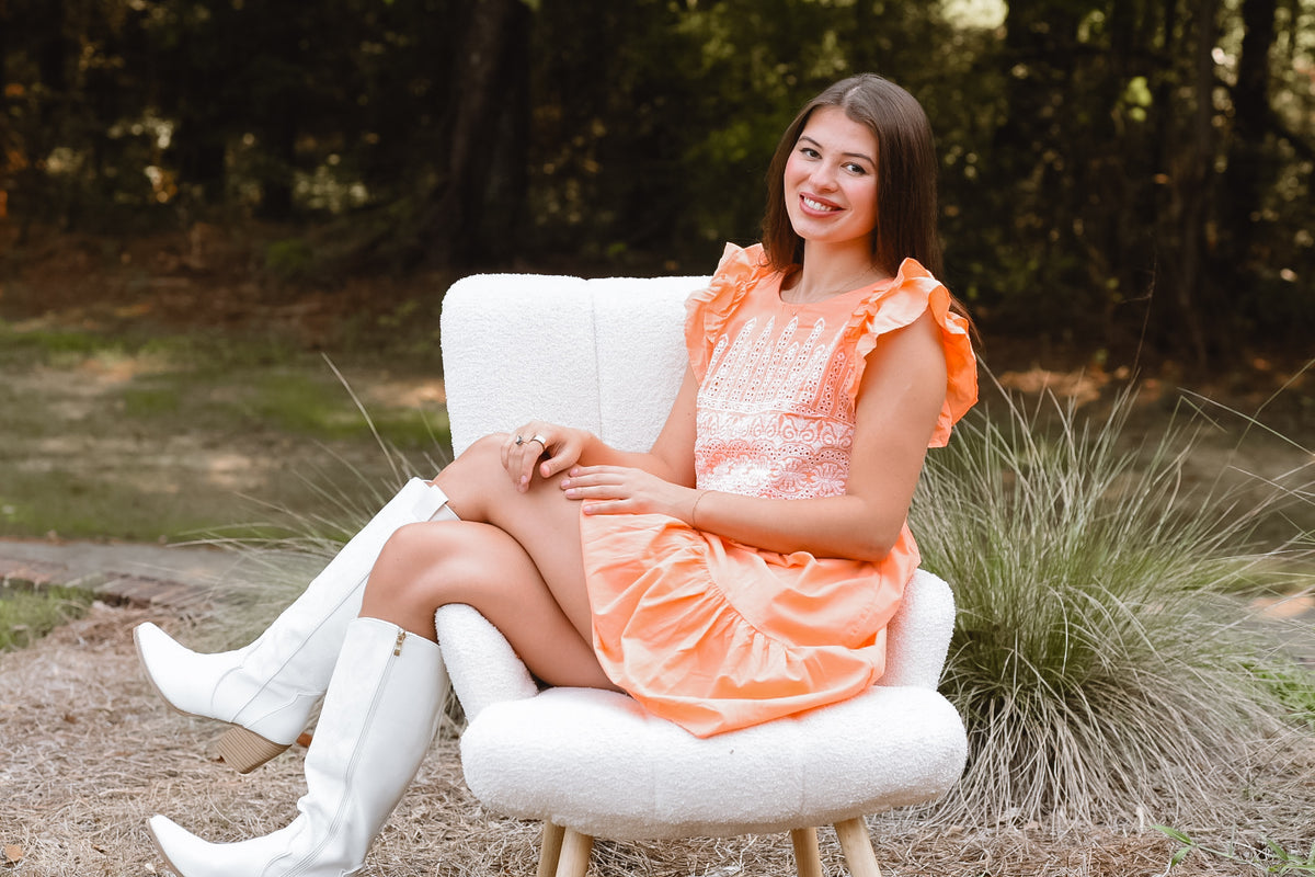 The Peach Blossom Dress