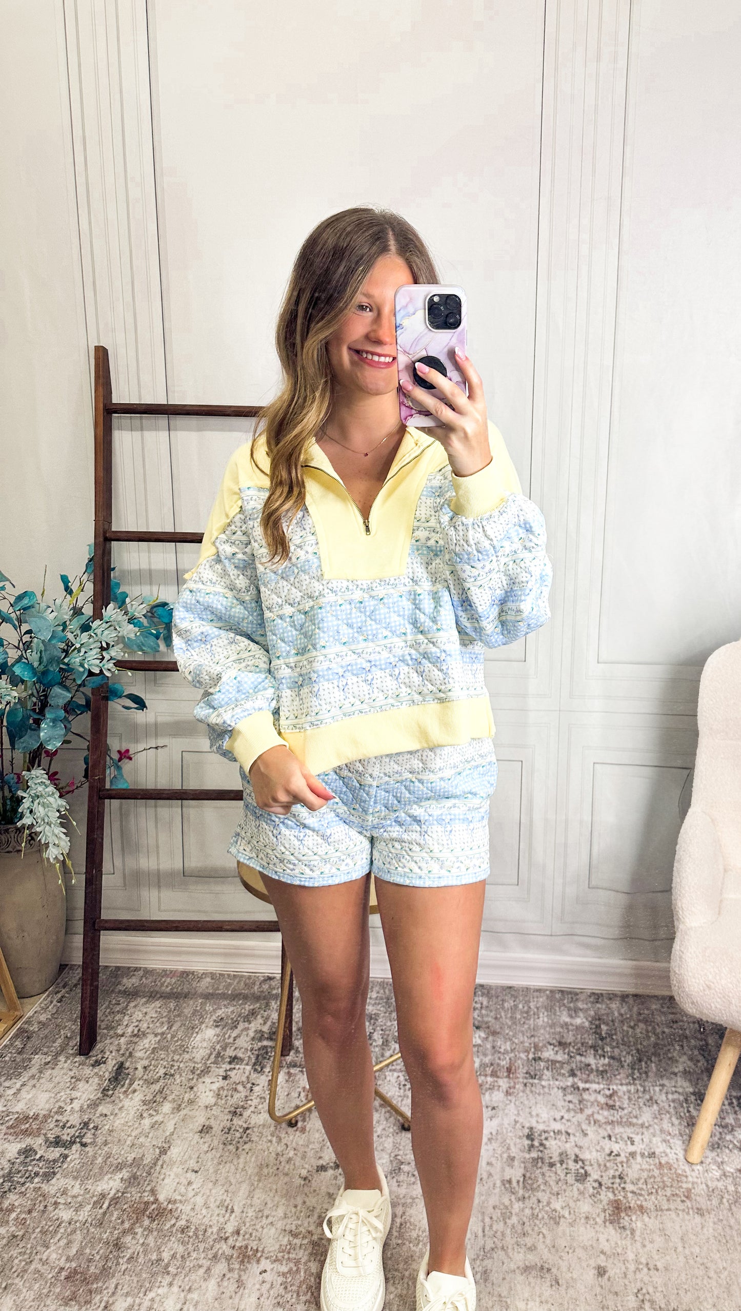 Cool Breeze Quilted Set
