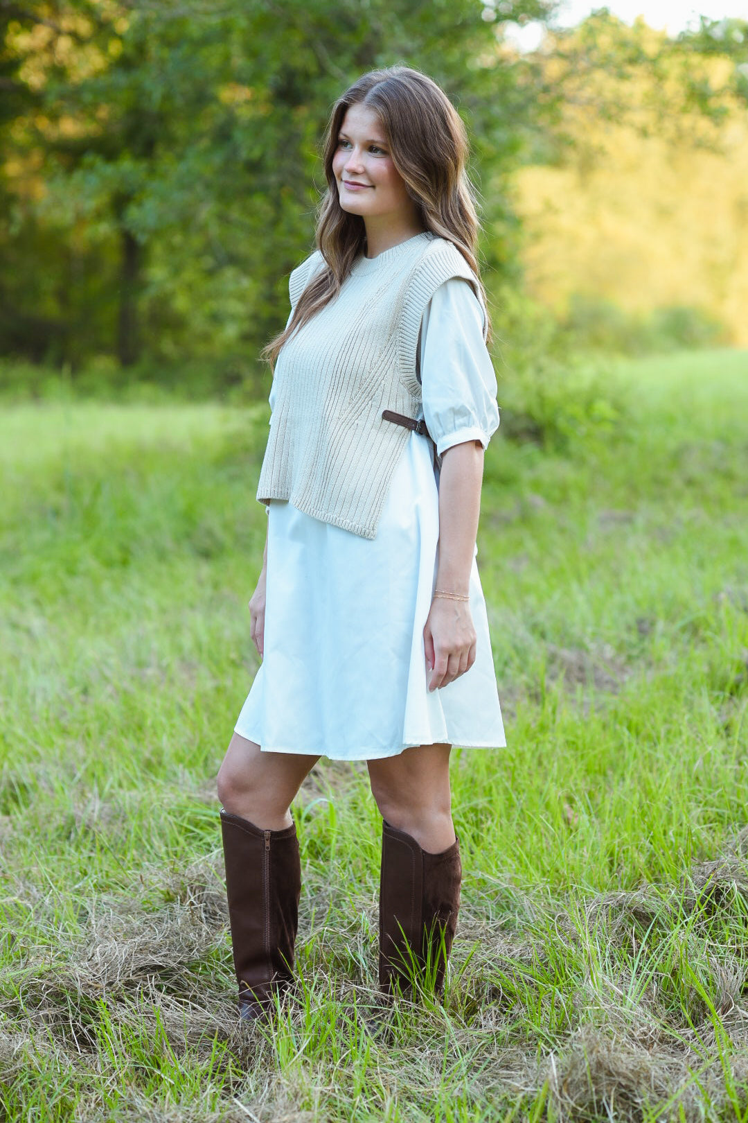 Sunday Stroll Layered Dress