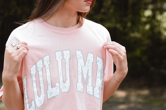 Lulu Mac Peachy Camo Tee