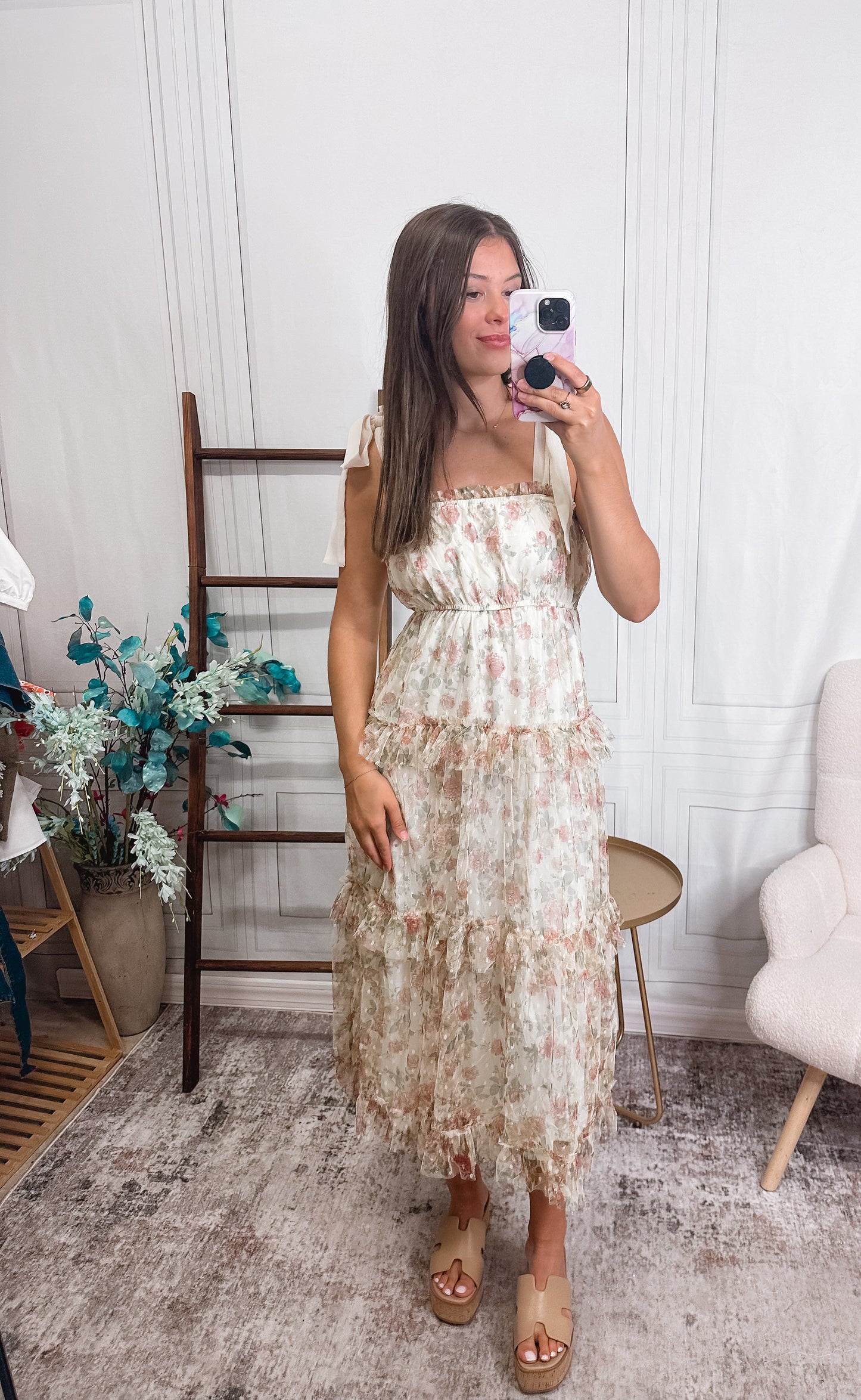 Whispering Wildflower Maxi Dress