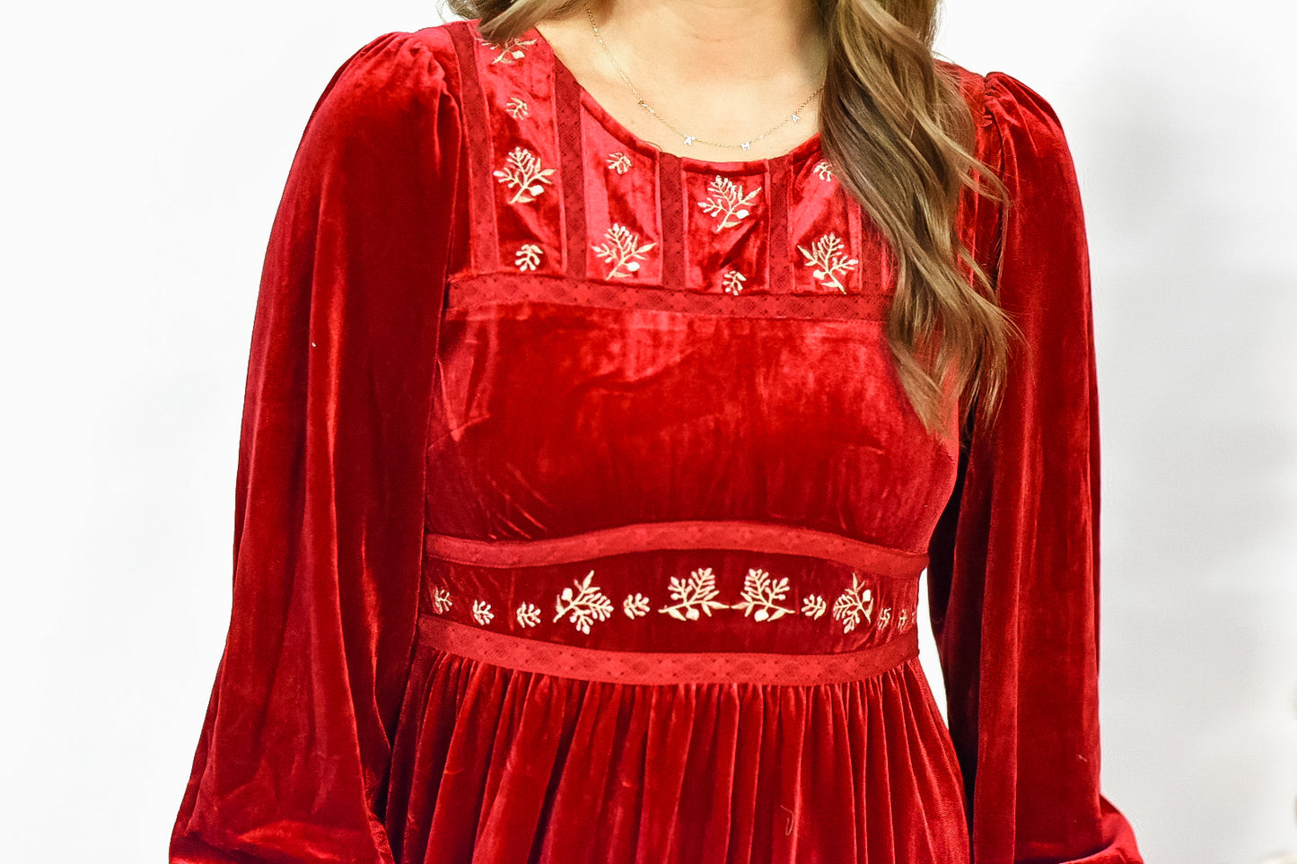 Merry Moments Velvet Maxi Dress