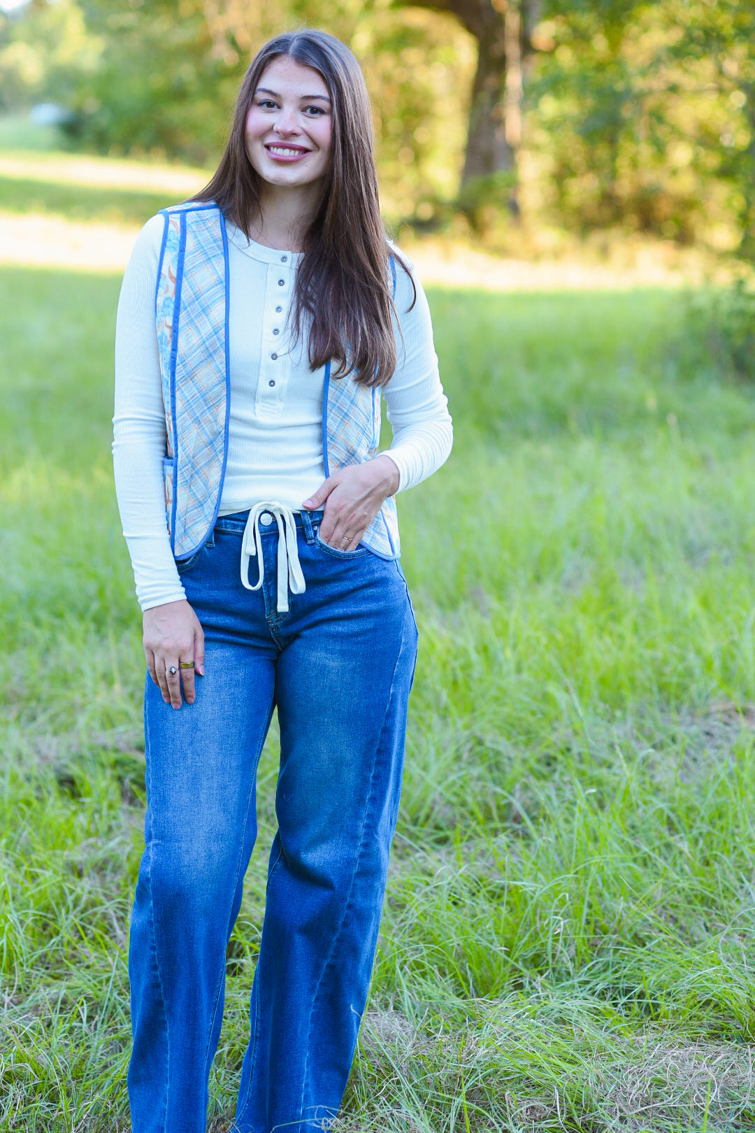Bluebell Reversible Quilted Vest