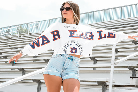 War Eagle Crop Sweatshirt